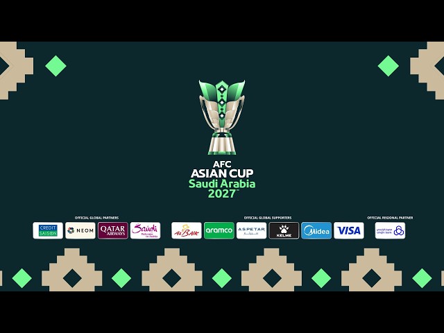 RE-LIVE | AFC Asian Cup Saudi Arabia 2027™ – FINAL DRAW