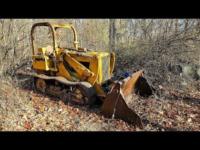 SEIZED International 125E Track Loader Sitting For Years Will It Run?