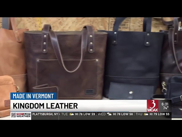 Made in Vermont: Handmade luxury leather goods from the Northeast Kingdom