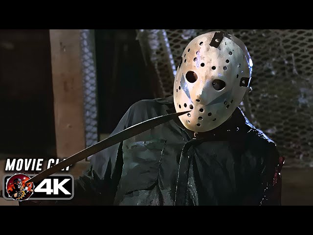 FRIDAY THE 13TH: A NEW BEGINNING | Final Battle (1985) Movie CLIP 4K