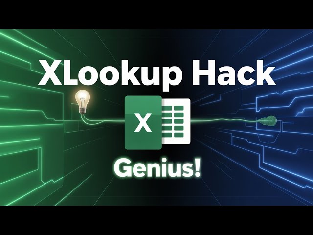 🔥 Excel 2025: The Secret XLOOKUP Hack Nobody Talks About (GENIUS!)