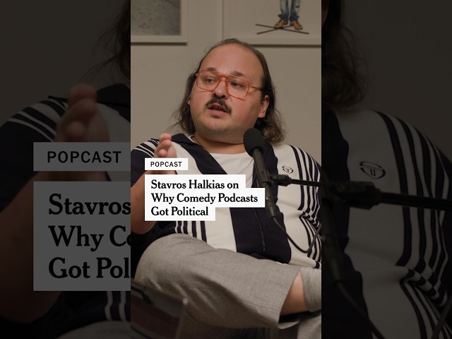 Stavros Halkias on Why Comedy Podcasts Got Political
