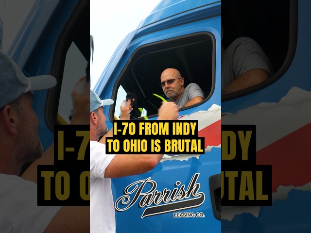 ¿La peor interestatal para camioneros? I-70 de Indianapolis a Ohio