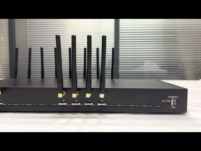 LTE 8 SIM Router 4G Multi IP Proxy Gateway Sock 5 HTTP Proxy Server Gateway Create Proxy SMS Modem