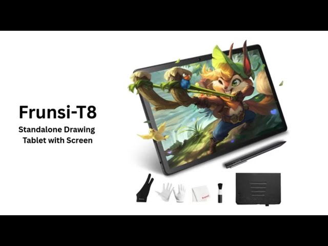 Frunsi-T8 Review: 8 inch Standalone Drawing Tablet