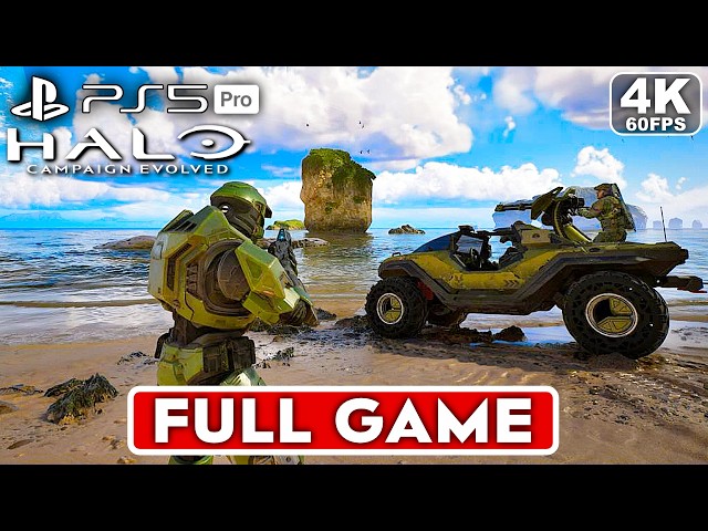 Halo Campaign Evolved 3rd Person Gameplay Walkthrough FULL GAME [4K 60FPS PS5 PRO] - No Commentary