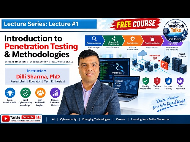 Ep. 5.1 | Lecture #1: Introduction to Penetration Testing | Ethical Hacking | Pentest | Free Course