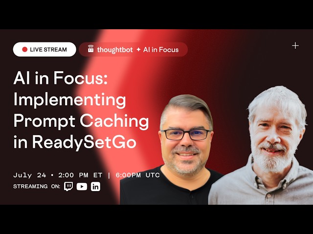 AI in Focus: Implementing Prompt Caching in ReadySetGo
