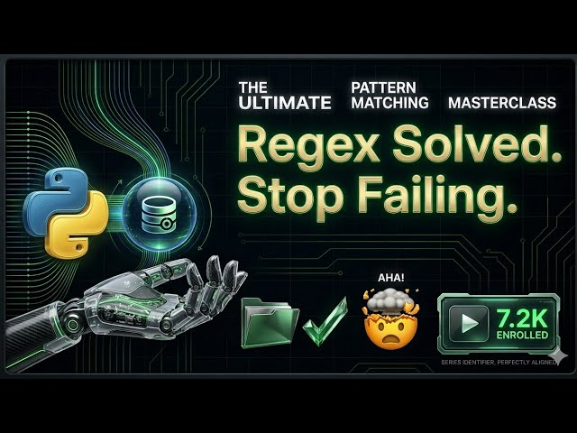 How Does Google Know Your Email is Wrong? | Regex in Python | EP.10