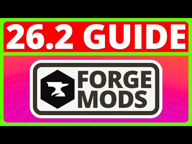 How To Download And Install Forge Mods For Minecraft Java 26.2 | Minecraft Forge Mods