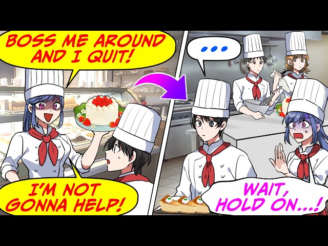This 'Skilled' Coworker Who Hates Me Threatened to Quit When I Gave Orders! So…[RomCom Manga Dub]