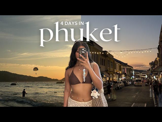 4 days in phuket | island hopping, best cafes & local food w/prices | thailand travel vlog