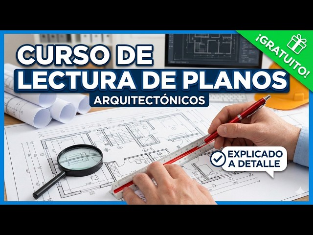 CURSO de Lectura de Planos Arquitectónicos COMPLETO y gratis