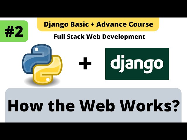 #2 How the Web Works? | Python Django Full Stack Developer Course