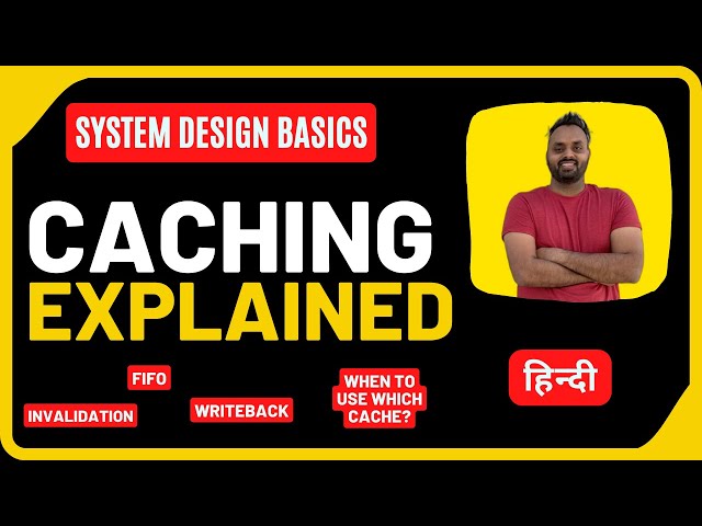 What is Caching? Cache Eviction and Invalidation Explained | System Design Basics