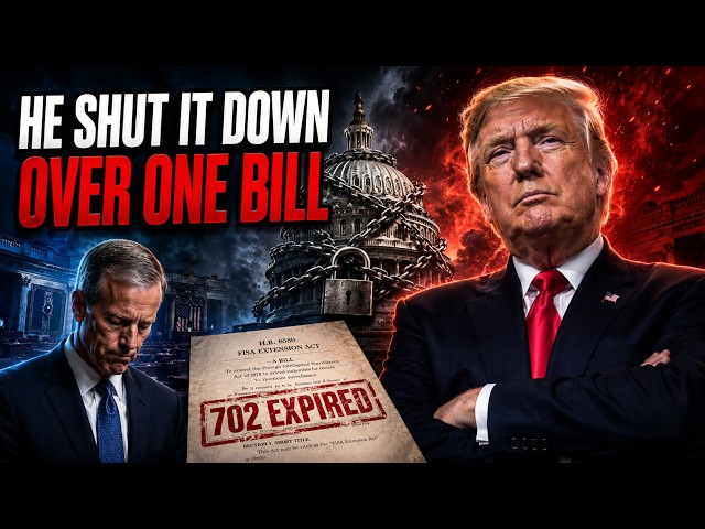Trump Shut Down Congress Over the SAVE Act  - Now Thune Owns the Ending