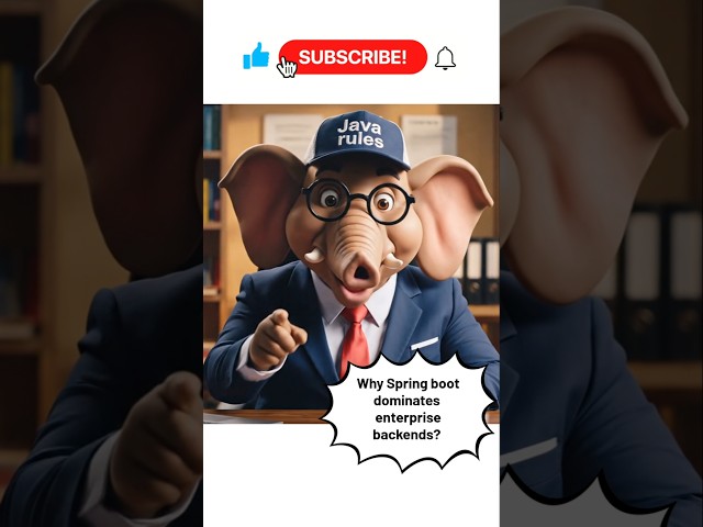 Why Spring Boot dominates backend | Java Interview Question | Spring boot Interview Series #1