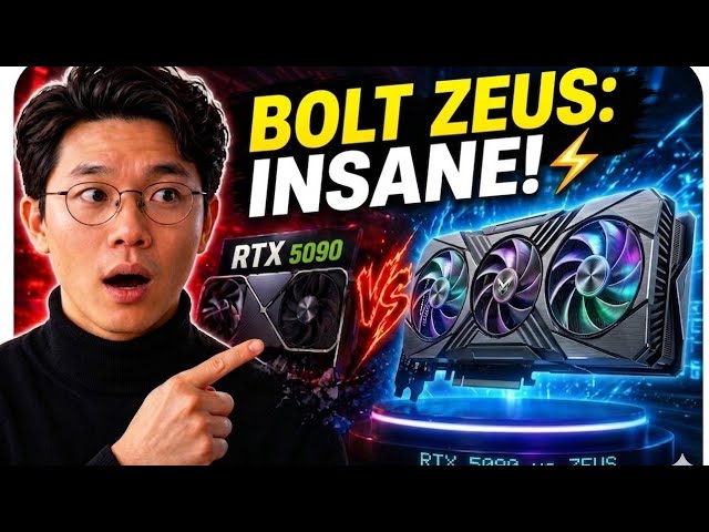NVIDIA's New Nightmare: Bolt Zeus GPU Benchmarks are Insane!