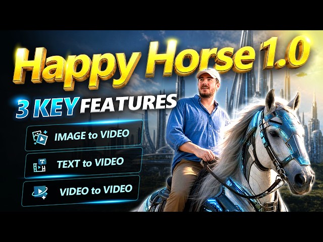 Happy Horse 1.0 Is Here | Next-Generation AI Video in PowerDirector