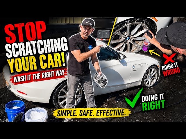 How to Wash Your Car Without Scratching the Paint