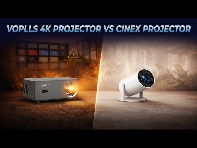 🔥VOPLLS 4K Projector vs SimplifyTech CineX Projector [2026] - Best Projector for Movies & YouTube!