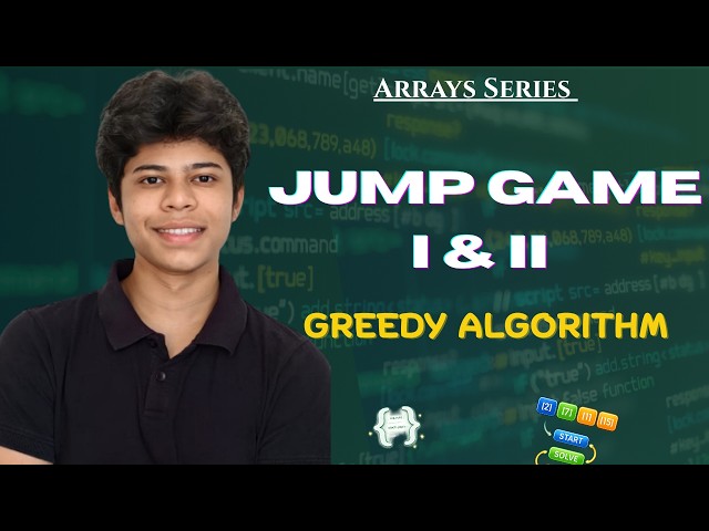 LeetCode 55 & 45 | Jump Game + Jump Game II | Greedy Algorithm Explained 🔥 | Java | Hindi