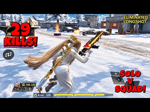 New 29 Kills Solo v Squad Full Intense CODM Gameplay Call of Duty Mobile COD Mobile!