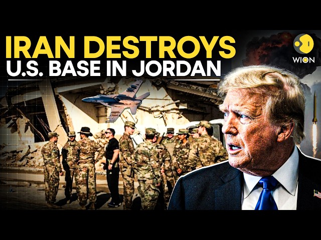 US-Iran War LIVE: Iran's TERRIFYING Missiles Hit US Targets In Jordan; West Asia War Expands | WION
