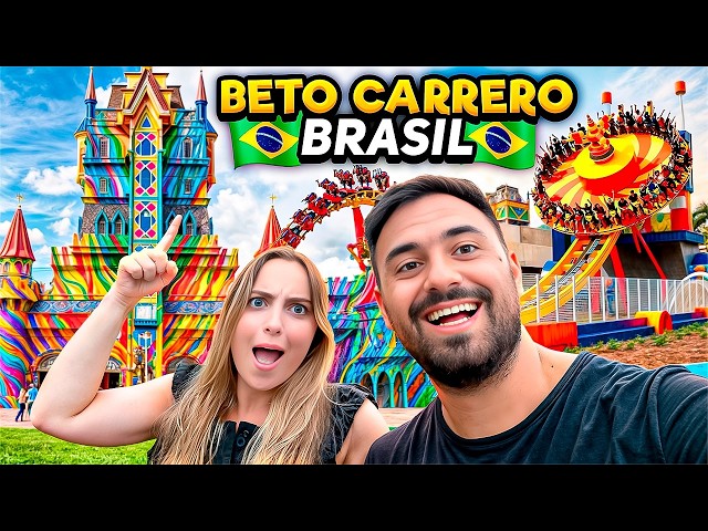 This is the Disney of Brazil 🇧🇷🎢 Beto Carrero is insane! 🤩