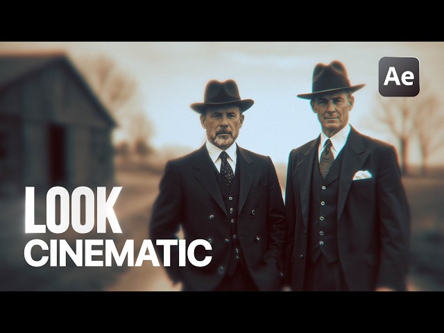 🔥How to create a Professional Cinematic Look in After Effects