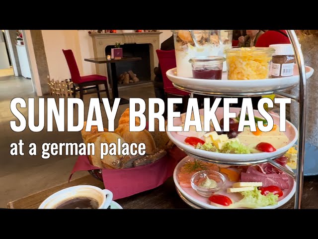 Breakfast at a German Palace 🥐🏰 Schloss Benrath