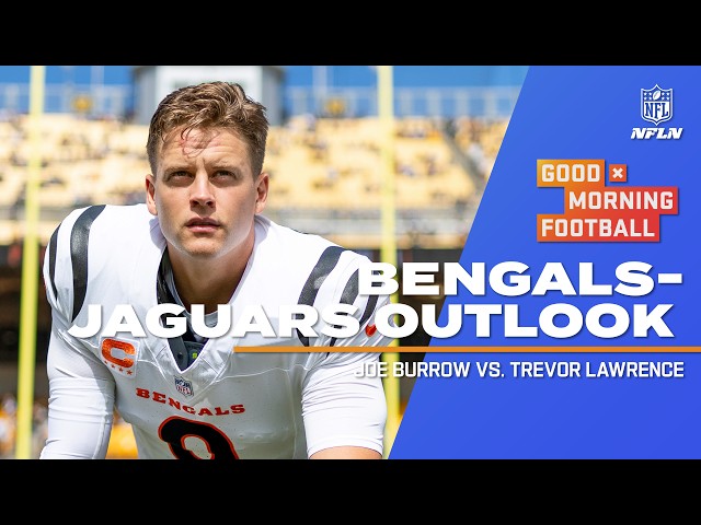 Joe Burrow vs. Trevor Lawrence 🔥 Bengals vs. Jaguars matchup outlook | Good Morning Football