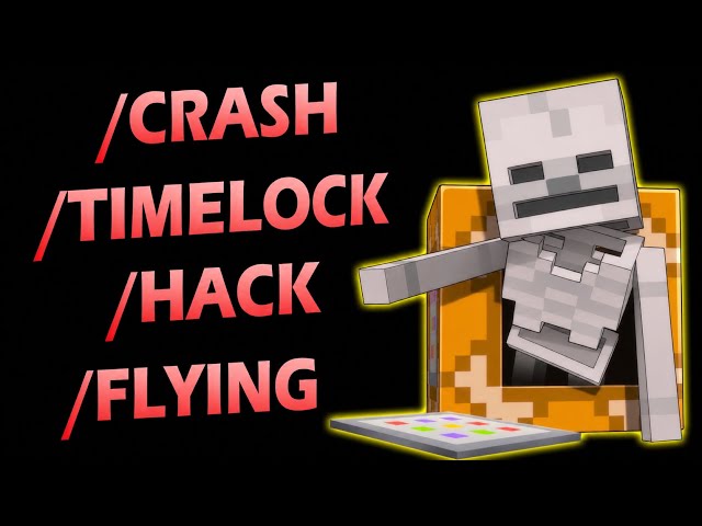 These commands are prohibited in Minecraft.