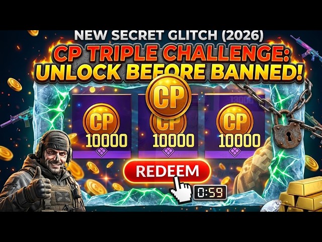 Free CP CODM 2026 ⚡ How to Get 10,000 COD Points Legally (New Redeem Codes) 🎁