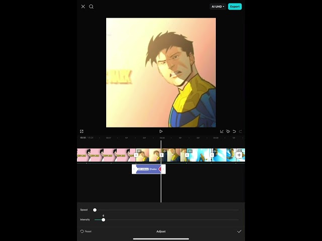 HOW TO MAKE MY SHAKE ON CAPCUT FOR FREE! #edit #invincible #trending #tutorial 