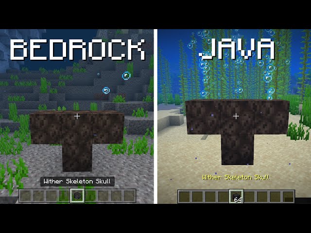 Java vs Bedrock