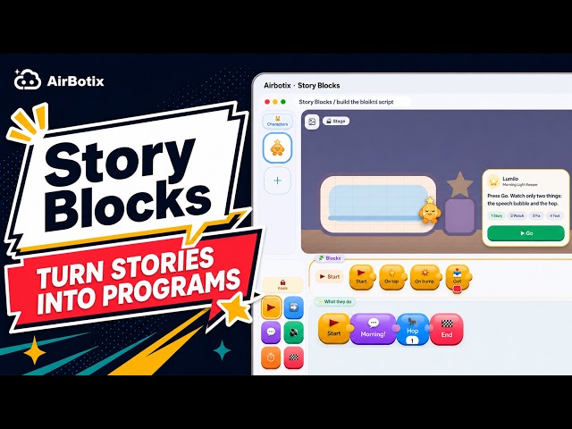 Story Blocks Demo | Turn Stories into Programs (Ages 5–8)