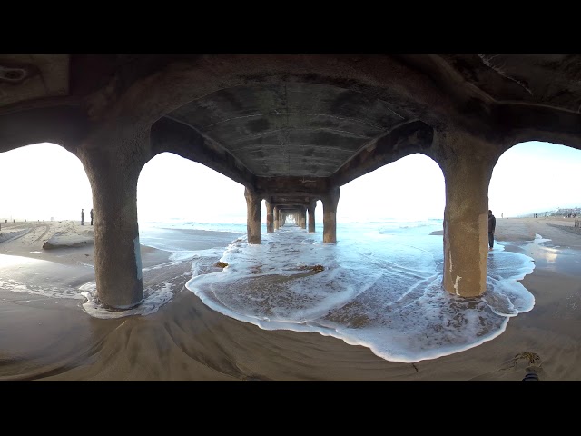 Manhattan Beach Pier Sea Level Rise Visualization