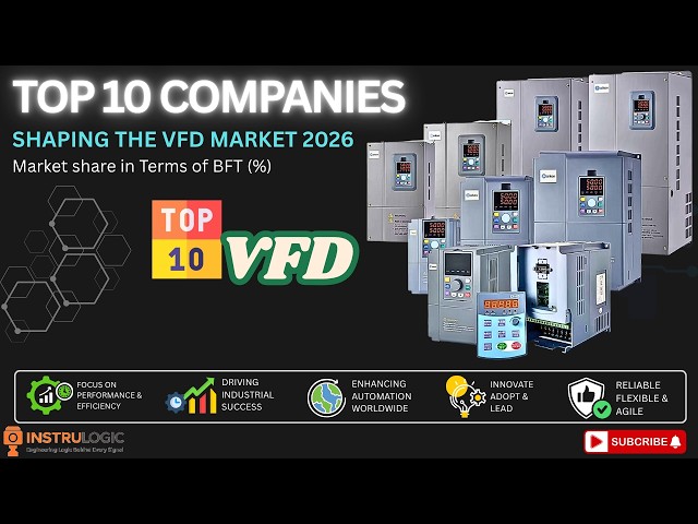 TOP 10 VFD Companies in 2026 ⚡ | Best Variable Frequency Drive Manufacturers Ranked!