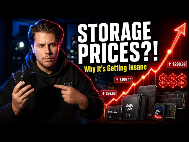 Why Storage Got SO Expensive (And It's About to Get Worse)