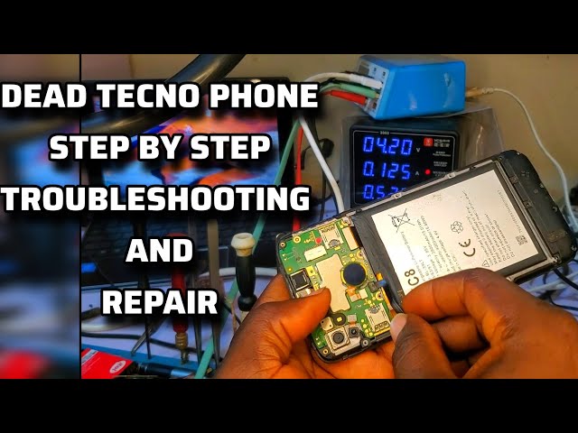 Dead Tecno Android Phone Troubleshooting And Repair Step by Step