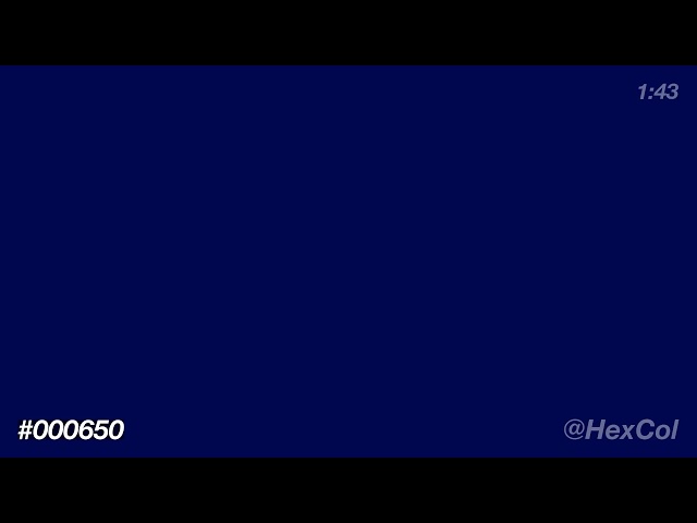 What does #000650 - Vivid Frosty Amethyst Titanium look like? | Color Code Preview