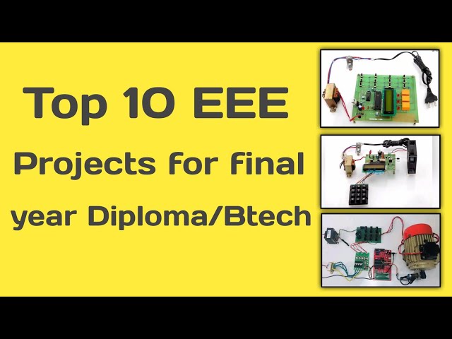 Top 10 EEE projects for final year Diploma/Btech | final year projects | KP TECH PRIME.