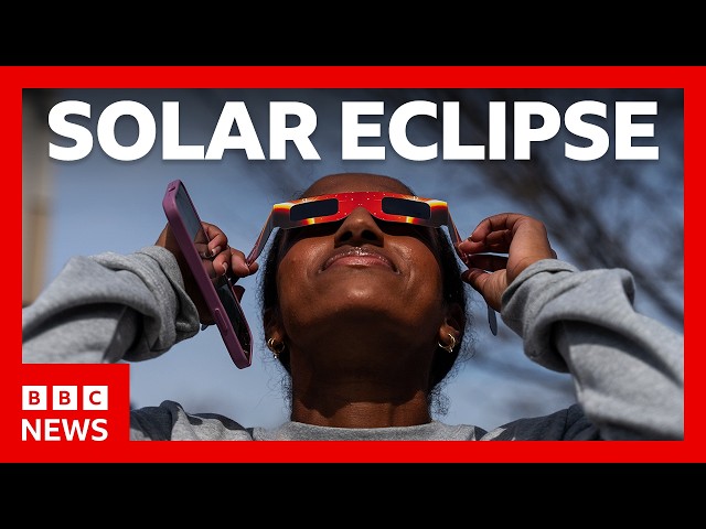 Solar eclipse: When is it and how to watch it safely | BBC News
