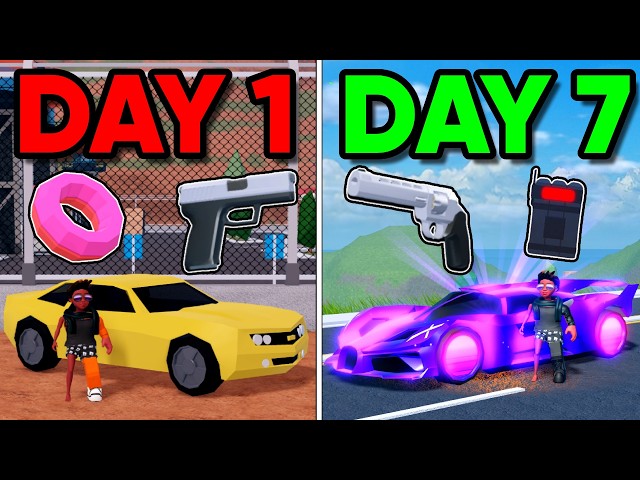 I Spent One Week Training PvP in Roblox Jailbreak