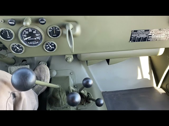 CJ3a Driving with Overdrive