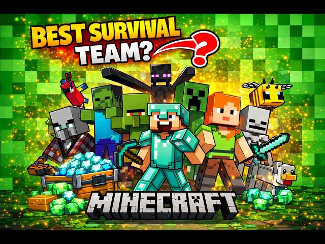 Awesome! The best! A team for surviving in Minecraft!
