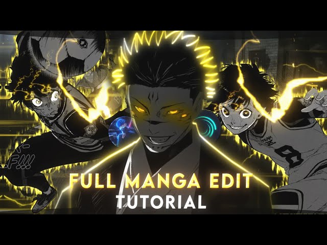 Full Manga Edit Tutorial | Alight Motion | Full Manga Edit Tutorial Version 2 | Free Preset !! 