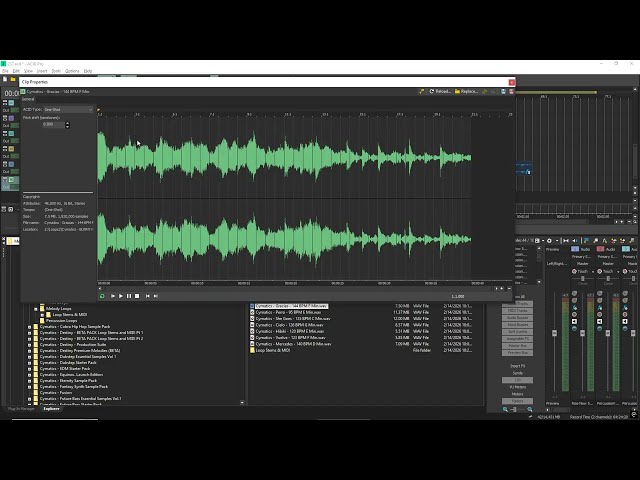 ACID PRO 11.xx - Workflow Example, Preview, Mouse Moves, Examples...