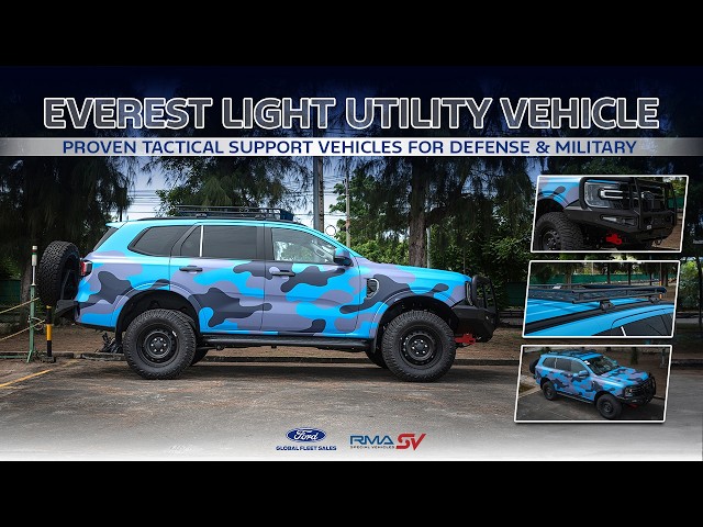 Everest Light Utility Vehicle - Proven Tactical Support Vehicles for Defense & Military